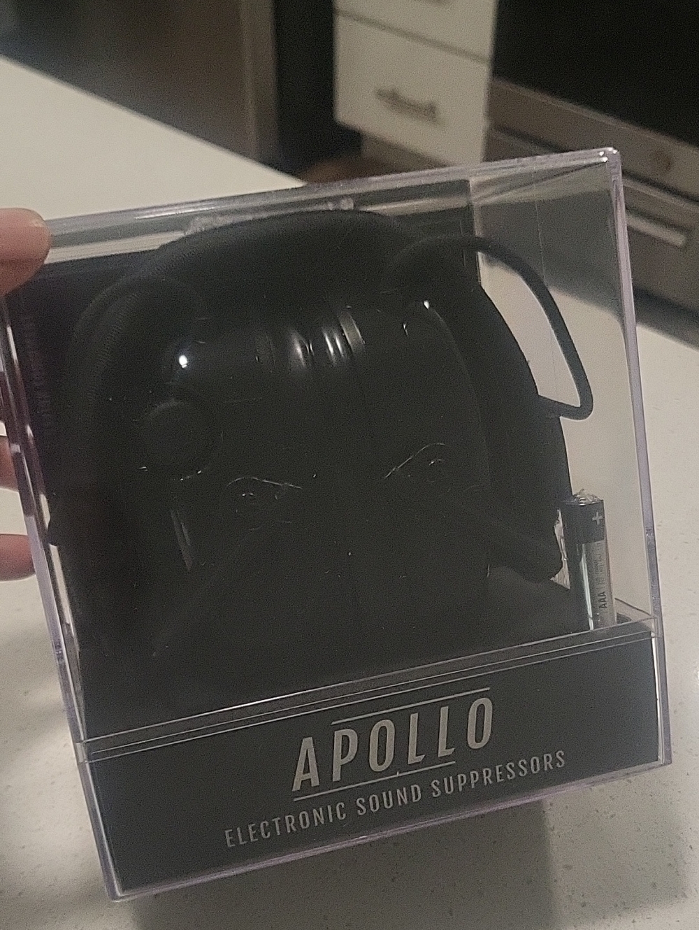 Apollo Electronic Sound Suppressors Headphones - Black